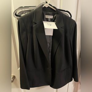 Black suit jacket